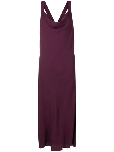 Lenny Niemeyer Cowl-neck Maxi Dress In Purple