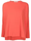 Lenny Niemeyer Crew-neck Long-sleeved Sweatshirt In Orange