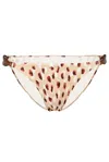 Lenny Niemeyer Detailed Thin Bikini Bottom Lynx In Multi
