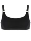 Lenny Niemeyer Diamond-pattern Bikini Top In Black