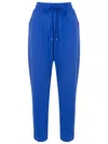 Lenny Niemeyer Drawstring Cropped Trousers In Blue