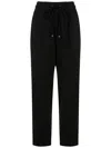 Lenny Niemeyer Straight-leg Cropped Trousers In Black
