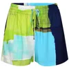 Lenny Niemeyer Elastic Waist Shorts Bleue In Multi