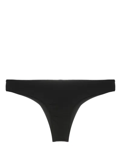 Lenny Niemeyer Elasticated-waist Bikini Bottoms In Black