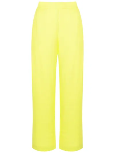 Lenny Niemeyer Elasticated-waist Cropped Trousers In Green