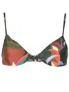 Lenny Niemeyer Floral-print Bikini Top In Multicolour