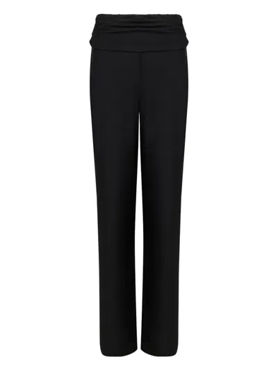Lenny Niemeyer Gathered-waist Trousers In Black