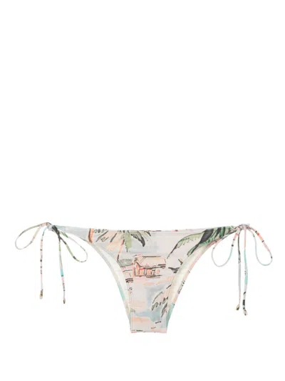 Lenny Niemeyer Graphic-print Bikini Bottoms In Multicolour