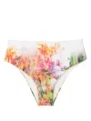 Lenny Niemeyer Graphic-print Bikini Bottoms In Neutrals