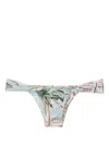 Lenny Niemeyer Graphic-print Bikini Bottoms In Neutrals