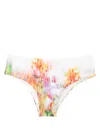 Lenny Niemeyer Graphic-print Bikini Bottoms In Neutrals