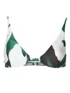 Lenny Niemeyer Graphic-print Bikini Top In Green
