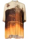Lenny Niemeyer Graphic-print Shirt In Brown