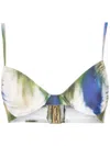 Lenny Niemeyer Herta Abstract-print Bikini Top In Multicolour