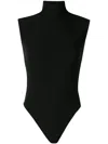 Lenny Niemeyer High-neck Knitted Bodysuit In Black