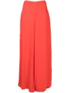 Lenny Niemeyer High-waist Palazzo Pants In Orange