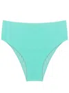 Lenny Niemeyer High-waisted Bikini Bottoms In Green