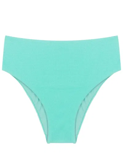 Lenny Niemeyer High-waisted Bikini Bottoms In Green