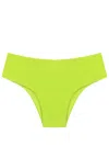 Lenny Niemeyer High-waisted Bikini Bottoms In Green
