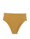 Lenny Niemeyer High-waisted Bikini Bottoms In Yellow