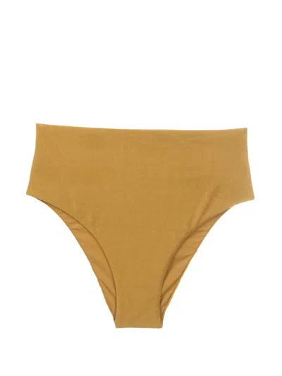 Lenny Niemeyer High-waisted Bikini Bottoms In Brown