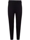 Lenny Niemeyer High-waisted Slim-fit Capri Pants In Black