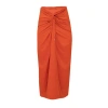 Lenny Niemeyer Knot Touch Sarong Mars In Red