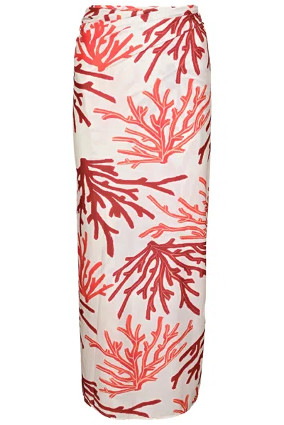 Lenny Niemeyer Knot Touch Sarong Noronha In White