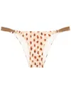 Lenny Niemeyer Leopard-print Bikini Bottoms In Neutrals