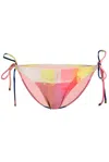 Lenny Niemeyer Long Side Tie Bikini Bottom Bambere In Pink