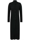 Lenny Niemeyer Long-sleeve Buttoned Shirt Dress In Black