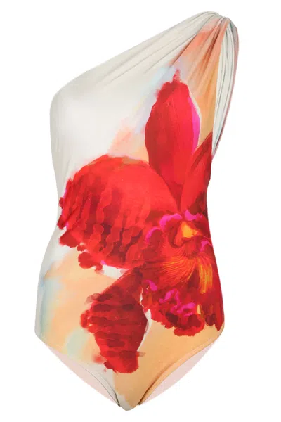 LENNY NIEMEYER LOOP SHOULDER ONE PIECE FLORA