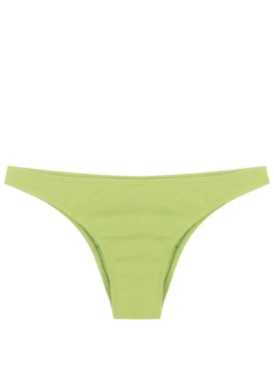Lenny Niemeyer Low-rise Bikini Briefs In Green