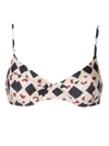 Lenny Niemeyer Marrocos Balconette Bikini Top In Neutrals