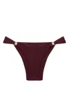 LENNY NIEMEYER METALLIC-DETAIL BIKINI BOTTOMS