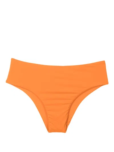 Lenny Niemeyer Mid-rise Bikini Bottoms In Orange