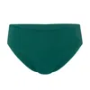 Lenny Niemeyer Midi High Waist Bikini Bottom Green In Green