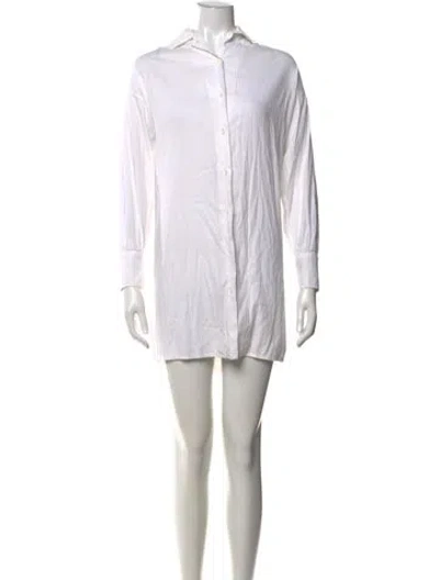 Pre-owned Lenny Niemeyer Mini Dress In White