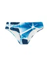 Lenny Niemeyer Nila Tie Dye-print Bikini Brief In Blue