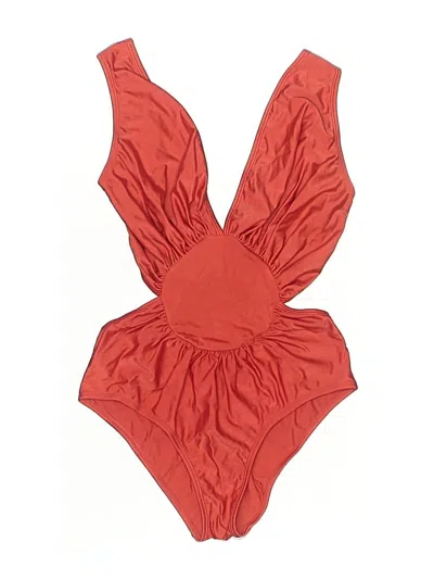 Pre-owned Lenny Niemeyer One Piece Swimsuit In Red