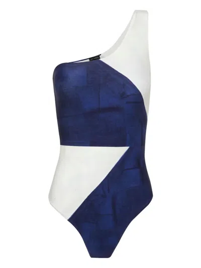 Lenny Niemeyer One-shoulder Swimsuit