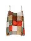 Lenny Niemeyer Patchwork Strap Blouse In Multi