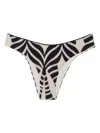 Lenny Niemeyer Printed Bikini Bottoms In Black