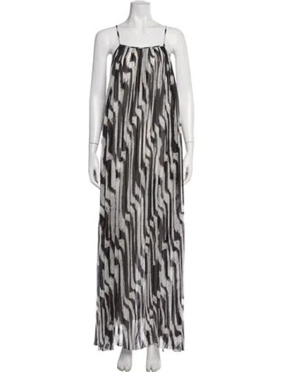Pre-owned Lenny Niemeyer Printed Long Dress In Multicolor