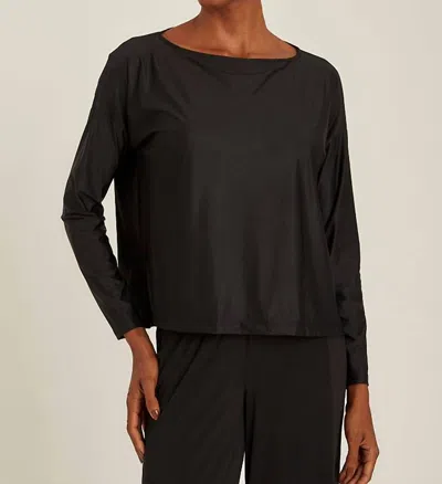 Lenny Niemeyer Relax Long Sleeve Shirt In Black