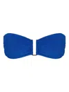 Lenny Niemeyer Rita Bikini Top In Blue