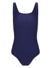 Lenny Niemeyer Scoop-back Swimsuit In Blue
