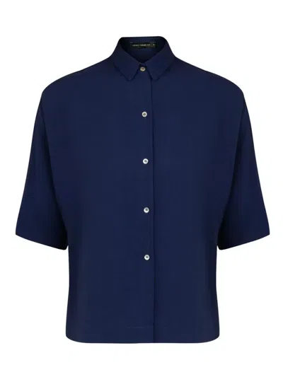 Lenny Niemeyer Short-sleeve Shirt In Blue
