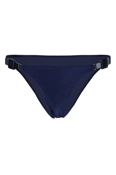 Lenny Niemeyer Side Detail Bikini Bottom Tile Blue