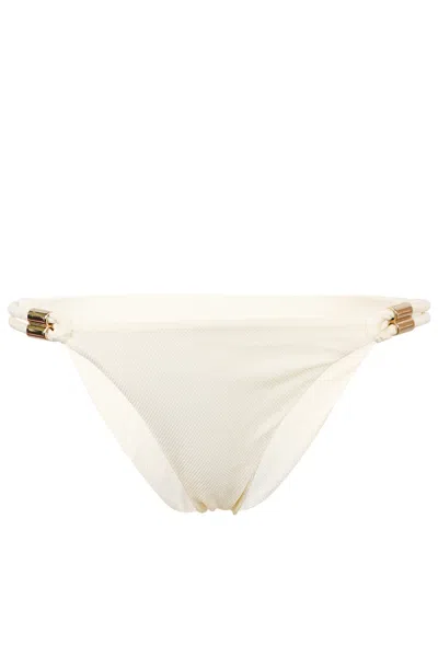 Lenny Niemeyer Side Rope Bikini Bottom Off White